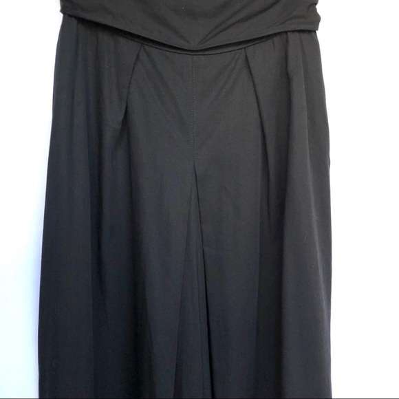Apiece Apart Baja Tie Waist Wide Leg Culotte Pants black womens size 2 - Picture 10 of 16